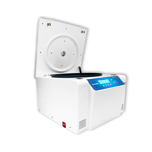 Centrífuga de laboratorio de gran capacidad con rotor 48 tubos de 7 ml y 8 microplacas de 96 pocillos. Modelo Centrificient IV Plus