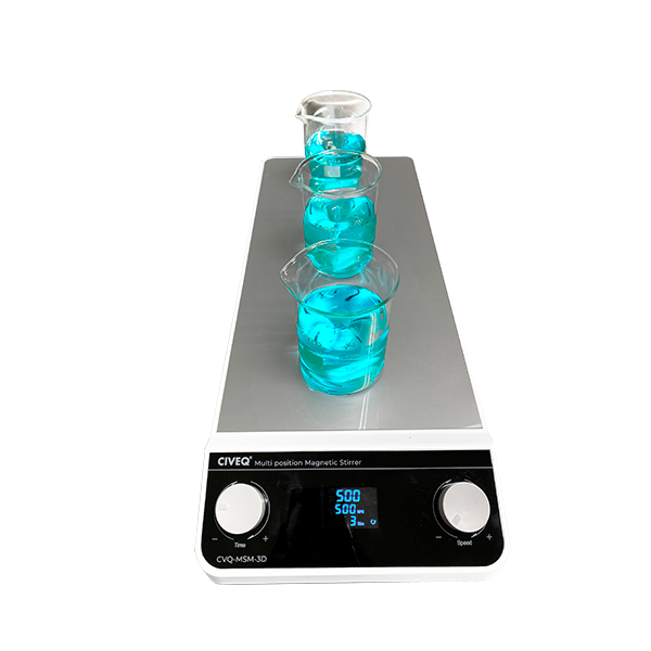 Agitador magnético de 3 posiciones. Modelo CVQ-MSM-3D