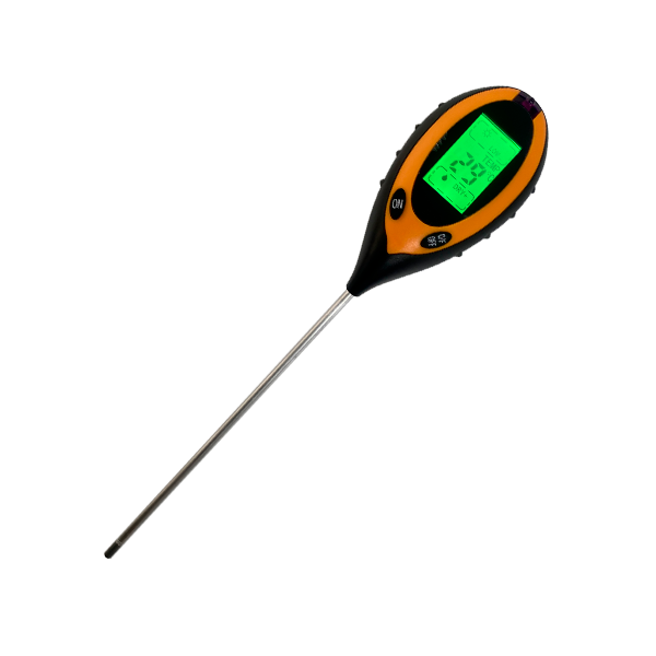 Termómetro para suelo de 4 parámetros. CVQ-SM4-1