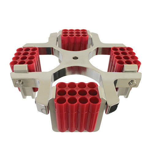 Centrífuga de laboratorio de gran capacidad con rotor 32 tubos de 10 ml y 8 microplacas de 96 pocillos. Modelo Centrificient IV Plus