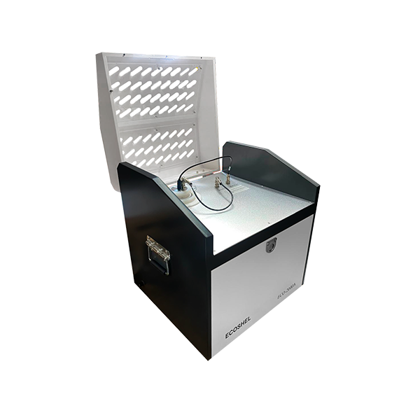 Analizador del factor de disipación dieléctrica y resistividad volumétrica. Modelo ECO-2000A