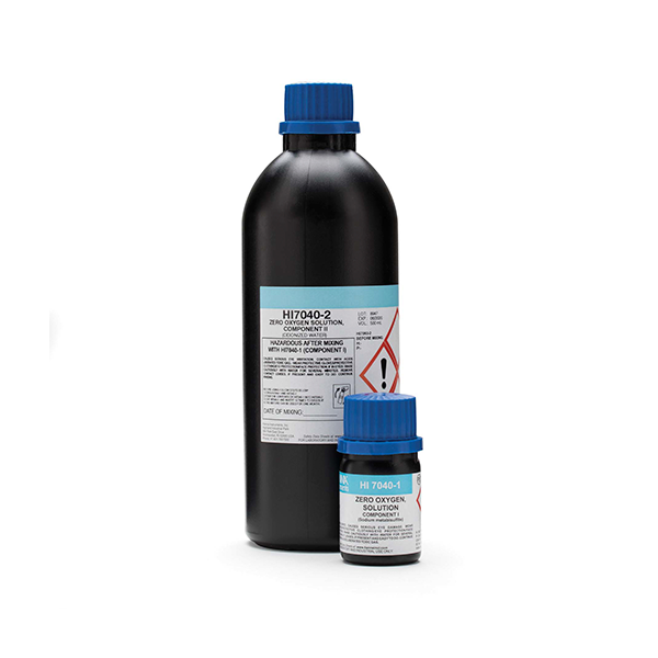 Solución cero para oxigeno disuelto. Modelo HI7040L
