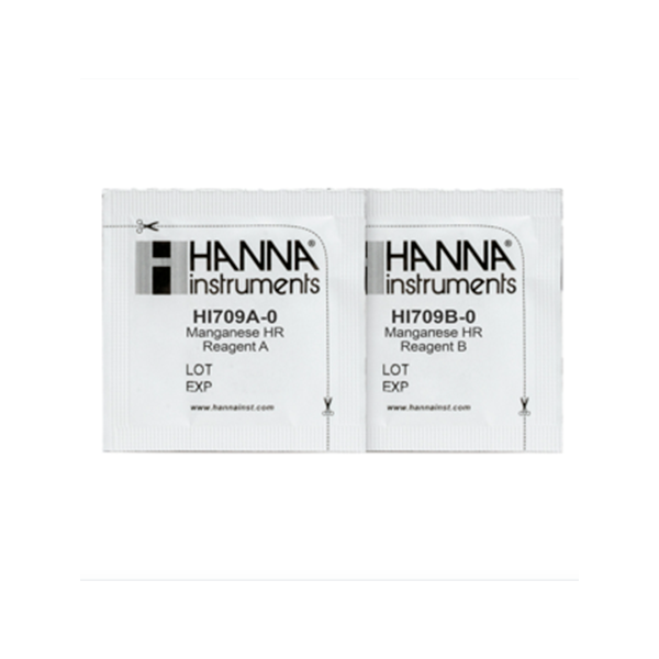 Checker Reactivos de Manganeso Intervalo alto. Modelo HI709-25