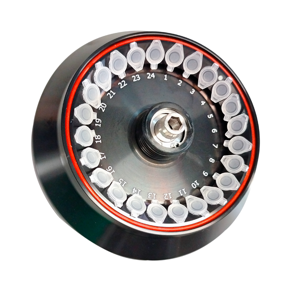 Rotor de ángulo fijo para Centrificient IIImax. Modelo: ROTOR IIIMAX H