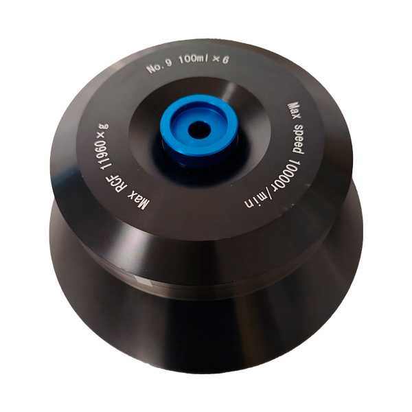 Rotor de ángulo fijo para Centrificient IVmax. Modelo: ROTOR IVMAX E