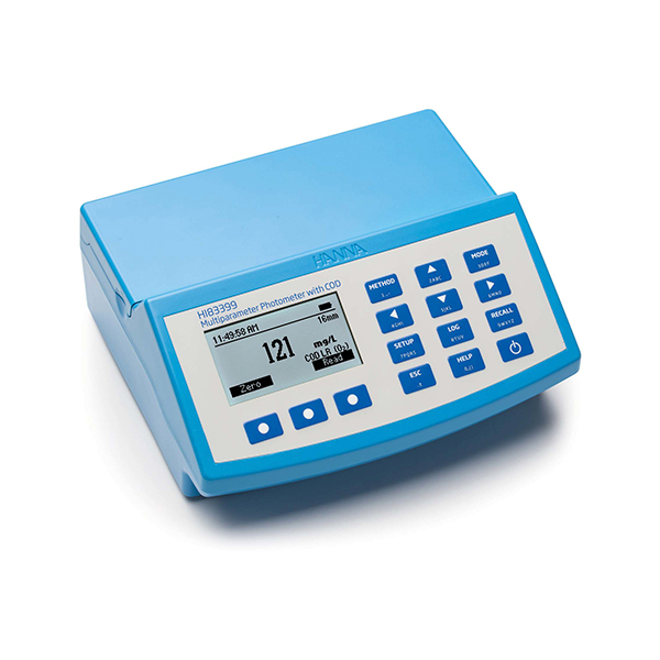 Fotómetro multiparamétrico, con DQO y con pH digital. Modelo HI83399-01