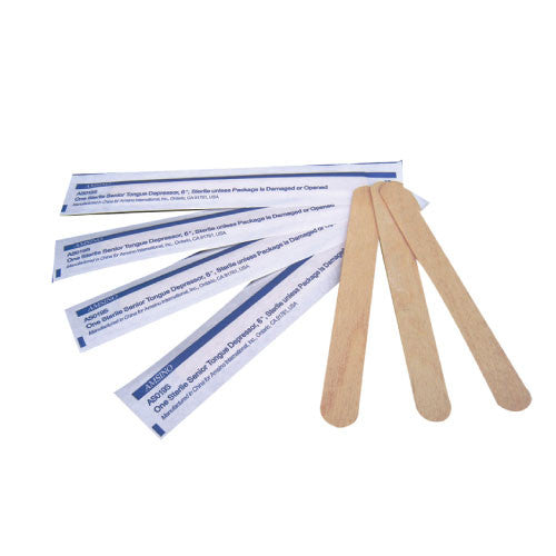 Abatelengua de madera. Modelo 120