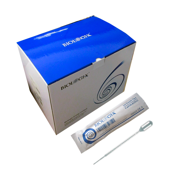 Pipeta de 1 ml, empacados individualmente. Modelo 30-0135A1