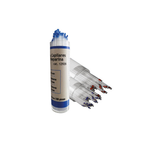 Tubos capilares con heparina. Modelo 749311