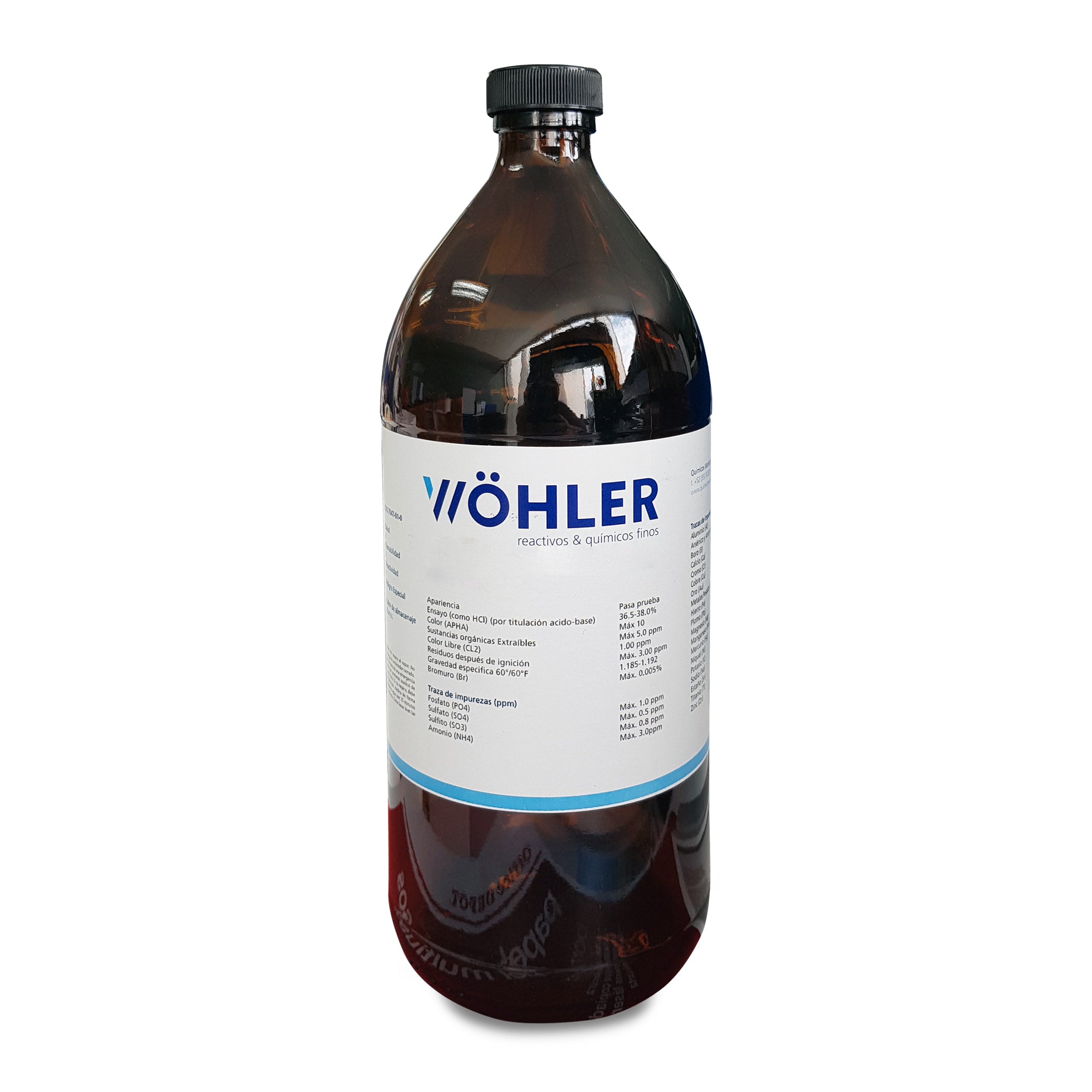 Tiosulfato de sodio 0.1 normal. Modelo W2987-01