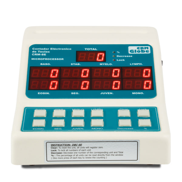 Contador diferencial de teclas. Modelo CRM-8E
