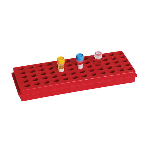 Gradilla de doble vista de 60 lugares para microtubos. Modelo CRM-29025