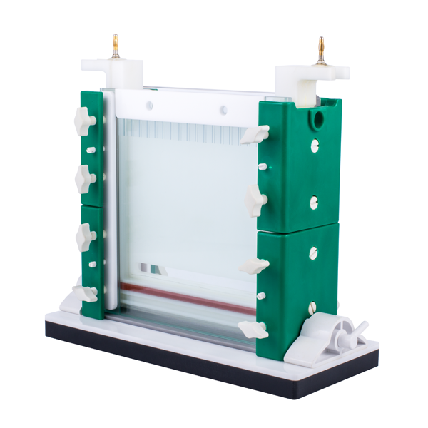 Sistema rápido de electroforesis vertical. Modelo CS-SCZ6
