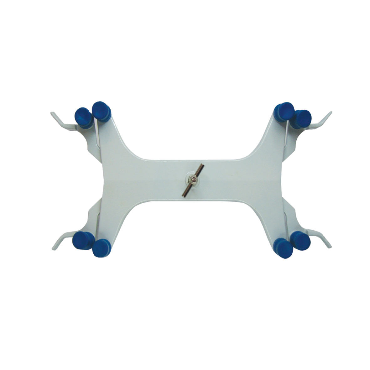 Pinza doble para bureta profesional metálica. Modelo CVQ-0126