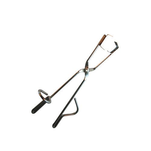 Pinza para matraz tenaza de mano. Modelo CVQ-0492