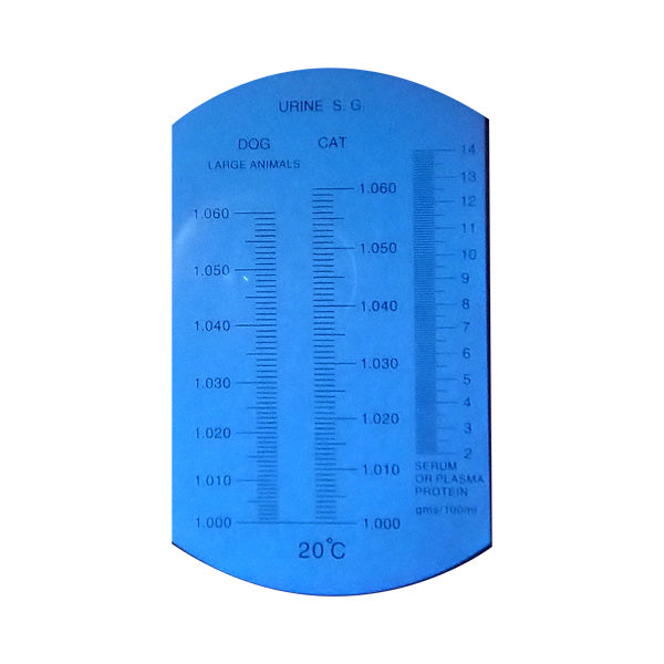 Refractómetro de orina veterinario. Modelo CVQ-30301VET
