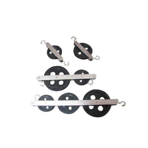 Juego de poleas triples, doble y sencilla. Modelo CVQ2428