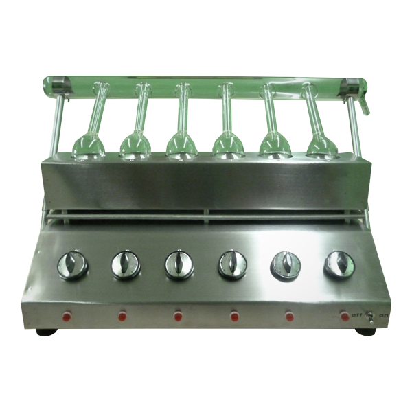 Equipo Micro Kjeldahl de digestión. Modelo GL-MKD