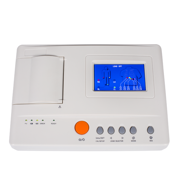 Electrocardiografo veterinario. Modelo HLAB-EG6