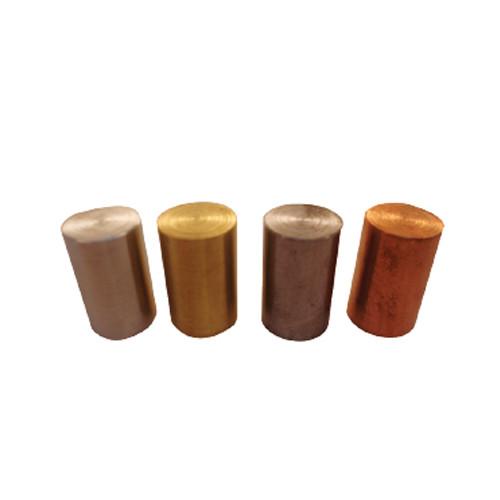 Juego de diferentes cilindros metálicos igual peso específico. Modelo ID0700