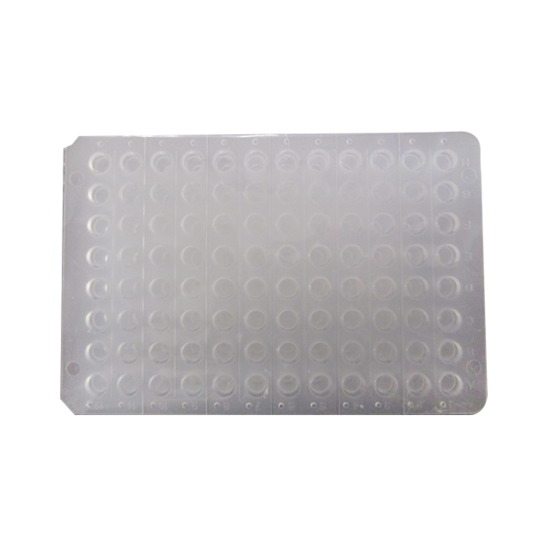 Placa de 96 pocillos para PCR 0.2 ml. Modelo CRM-PCR-NH96