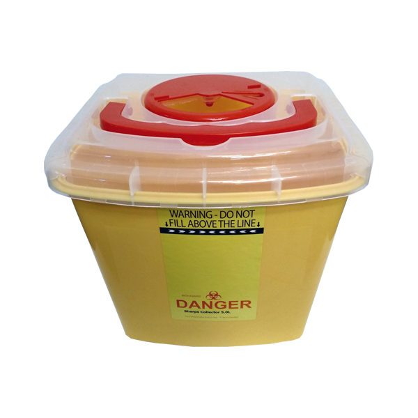 Contenedor de seguridad 5 litros. Modelo PE-05