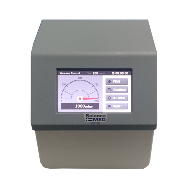 Controlador para bomba de vació para rotovapor. Modelo VC100