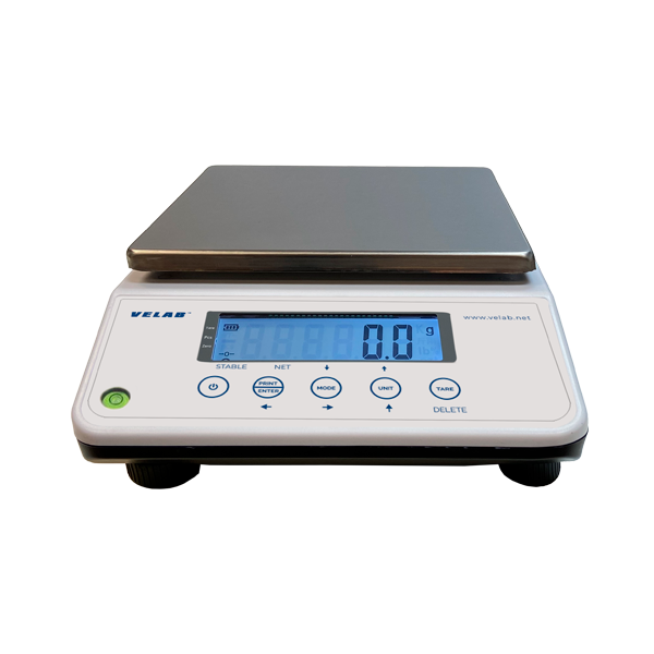 Báscula compacta de banco de 10 kg. Modelo VE-LCB12