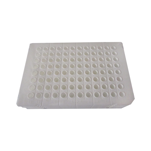Placa de 96 pocillos para PCR 0.1 ml. Modelo CRM-PCR-WH96