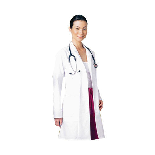 Bata blanca de algodón chica. Modelo FN05CH