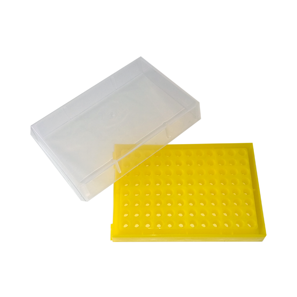 Caja para almacenar tubos PCR de 0.2ml. Modelo CRM-23461-02