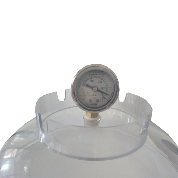 Desecador con válvula de vació de policarbonato 300mm. Modelo CRM-D300II