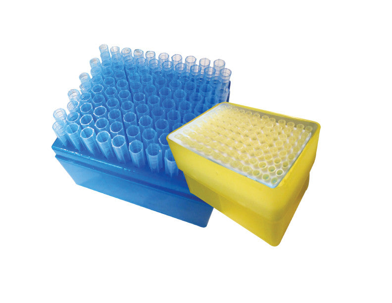 Rack con puntas para micropipetas de 50-1000ul. Modelo PE1022