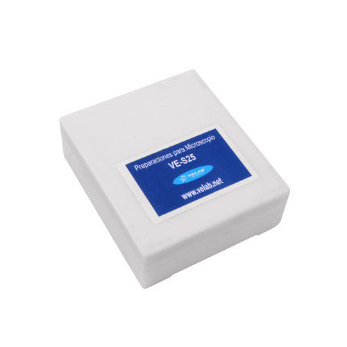 Estuche con 25 preparaciones biológicas. Modelo VE-S25