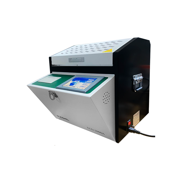 Analizador del factor de disipación dieléctrica y resistividad volumétrica. Modelo ECO-2000A