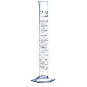 Probeta graduada forma alta Blaubrand 250ml. Modelo 32148