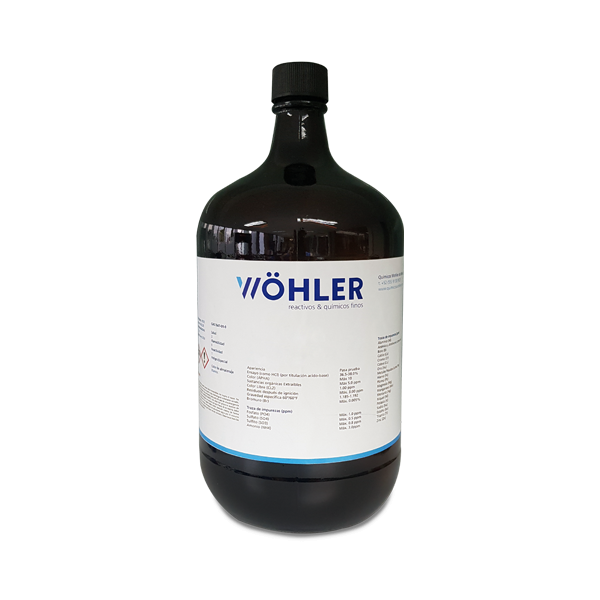 Alcohol etílico absoluto RA ACS (Anhidro). Modelo W4177-04