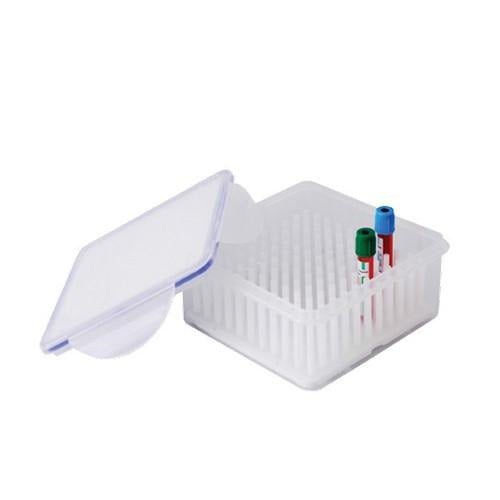 Caja para tubos tipo Vacutainer de 13 x 100 mm. Modelo GDS-01