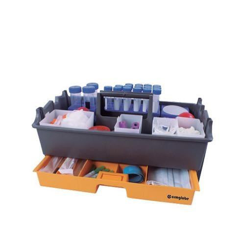 Caja transportadora para muestras clínicas. Modelo BLOODTRAY