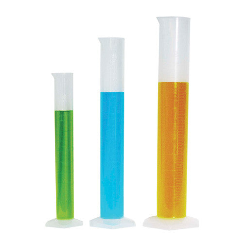Probeta graduada, PP 25ml. Modelo CRM-8007E