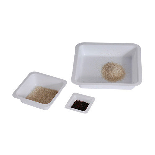 Charolas para pesaje de 4.5x4.5cm. Modelo CRM-0010PH