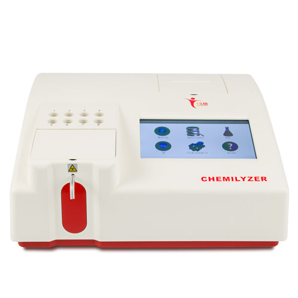 Analizador semi automatizado de química clínica. Modelo CHEMILYZER