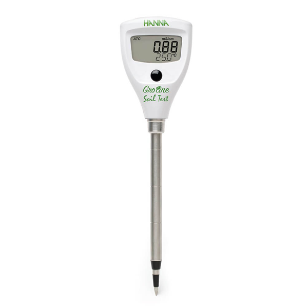 Medidor de bolsillo Soil Test™ para medición directa de CE en suelo. Modelo HI98331