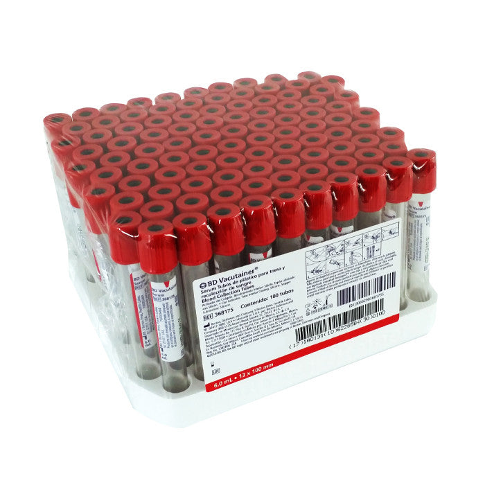 Recolección de sangre venosa ROJO. Modelo 368175